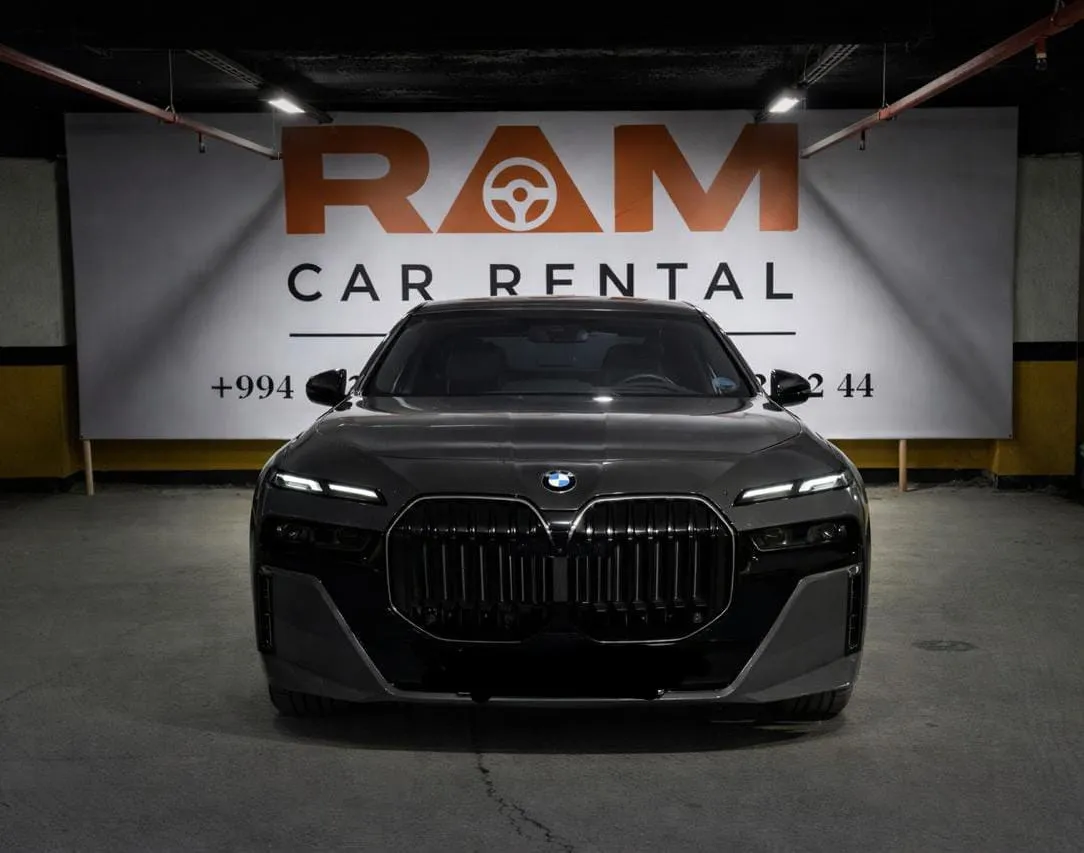 BMW 7 Series 2024 rental Baku